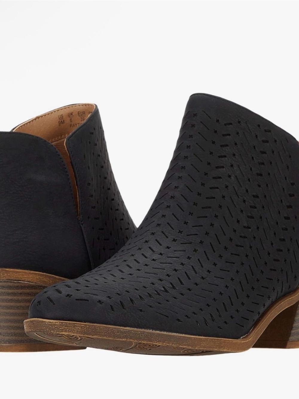 NWT! Women’s Lifestride Flex Payton Black Casual Boot. Size 8M